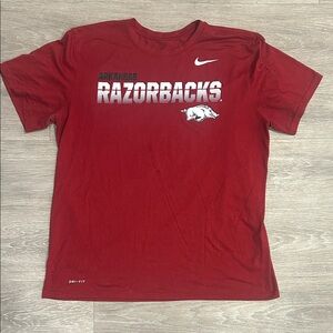 Nike Arkansas Razorbacks Tee XL short sleeve